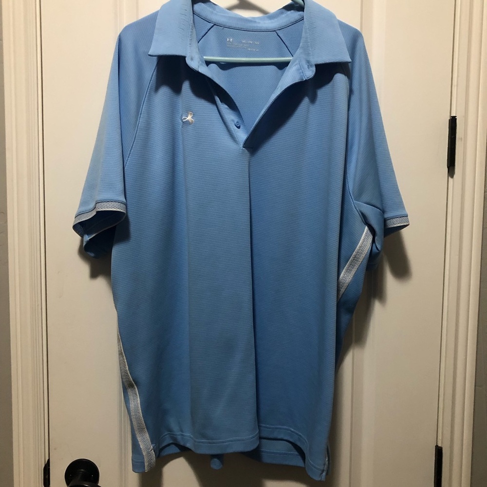 Under Armour Light Blue Polo Shirt